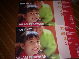 2 hot tiket RM 5